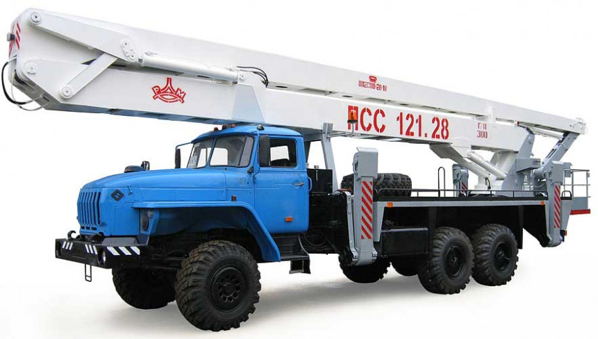 Аренда автовышки (автогидроподъемника) АГП-28 (ПСС-121.28)